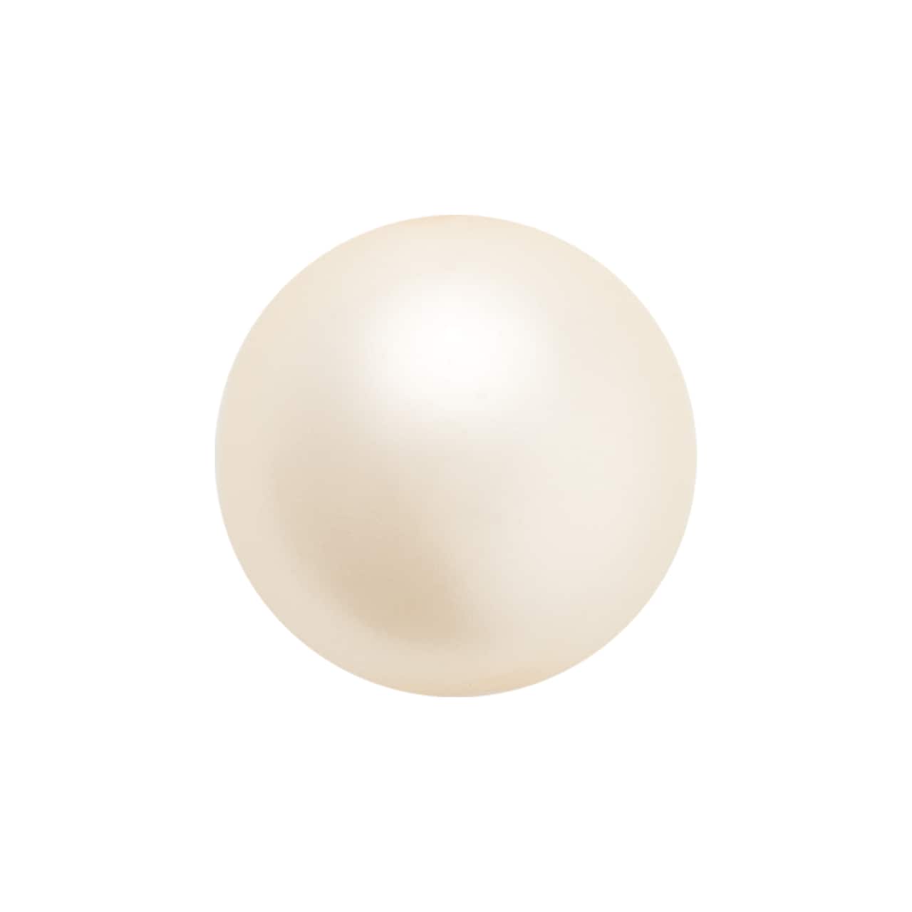 Preciosa Maxima 12mm Round Nacre Pearls, 6ct.